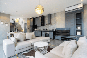 An indoor living space